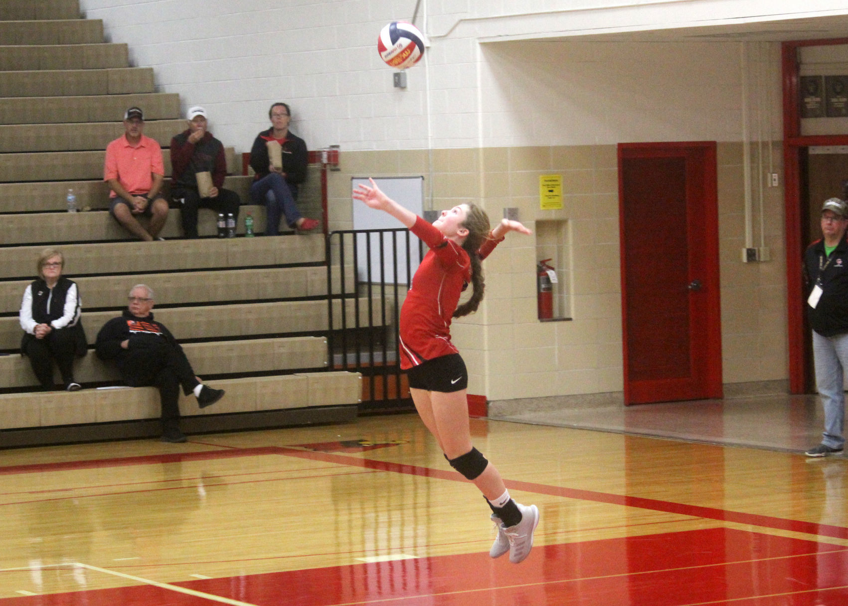 Marshfield at Chi-Hi volleyball 10-18-18